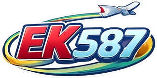 ek 587 ব্র্যান্ড লোগো